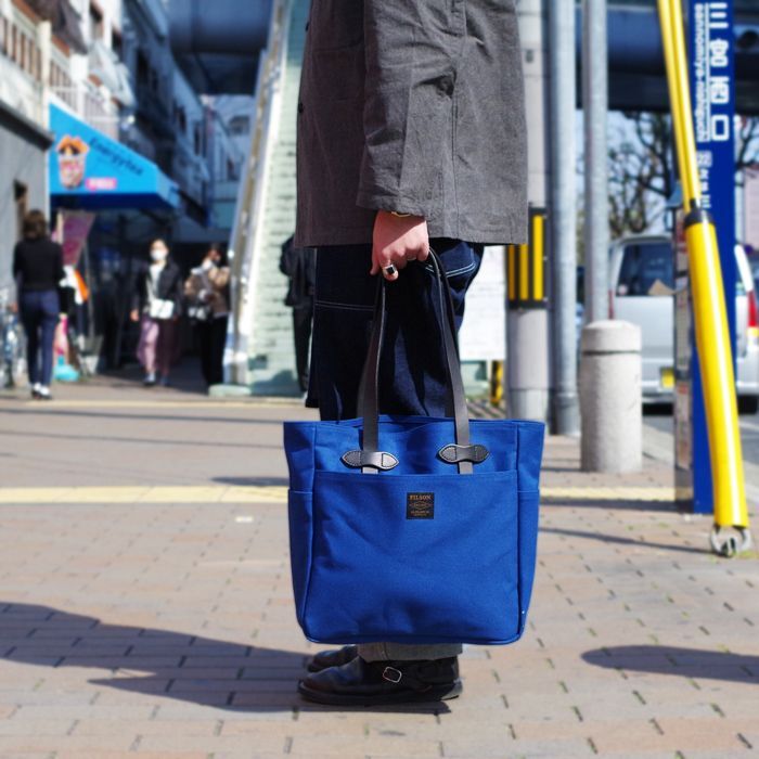 FILSON（フィルソン）OPEN TOTE BAG（オープントートバッグ）/BLUE