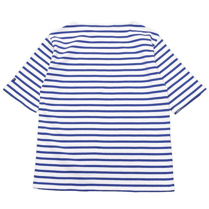 SAINT JAMES OUESSANT -BORDER ホワイト×ブルー | munchercruncher.com