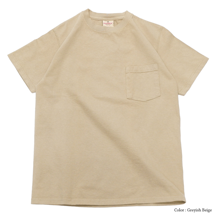 Goodwear（グッドウェア）Short Sleeve Crew Neck Pocket Tee