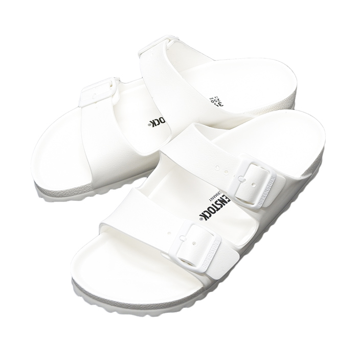 【未使用】ビルケンシュトック BIRKENSTOCK ARIZONA サンダル ホワイト【サイズ41】【メンズ】