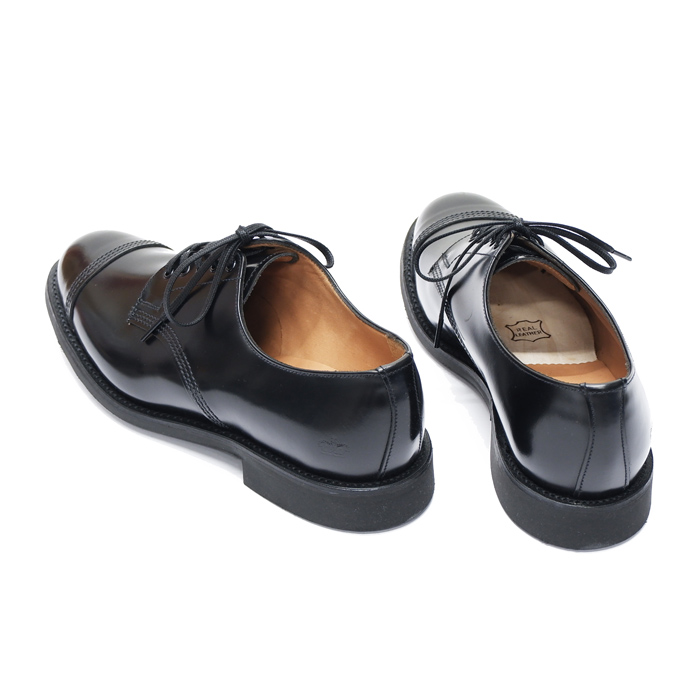 SANDERS（サンダース）Military Derby Shoe（ミリタリーダービーシューズ）/Black（ブラック）  タイガース・ブラザース本店オンラインショップ
