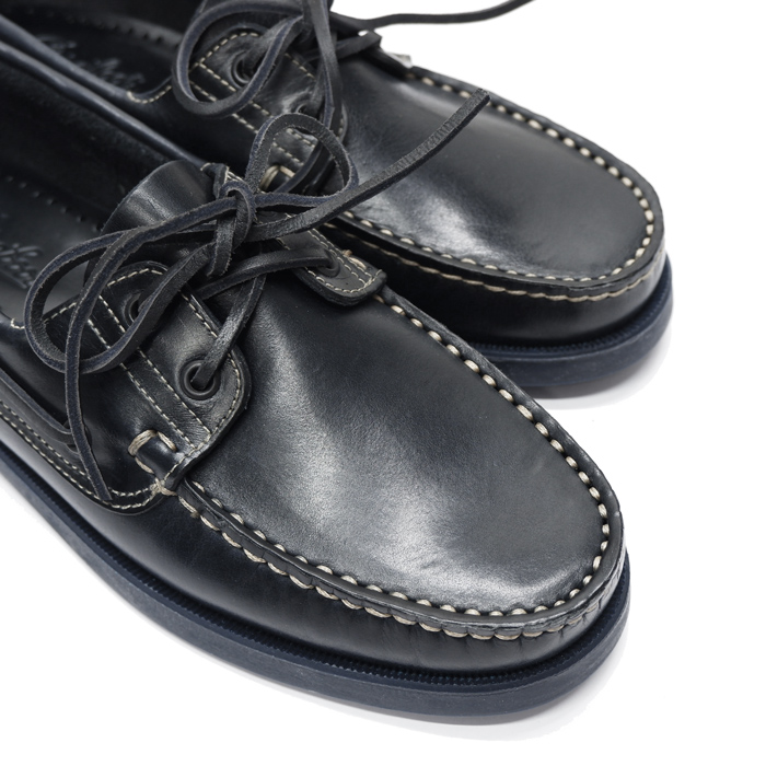 お買い得モデル paraboot barth marine 鹿革 ブラック サイズ6 デッキ