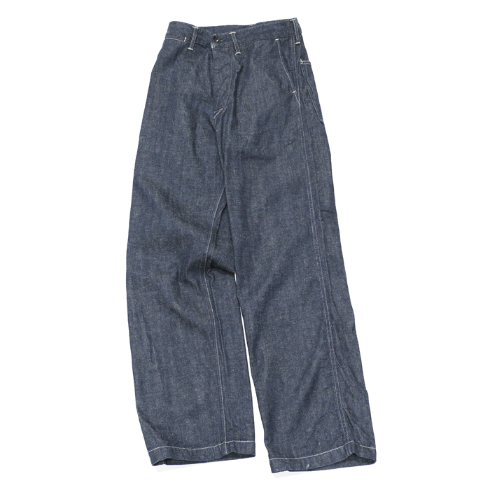 A VONTADE（アボンタージ）Buckle back PW Denim Trousers（バックル