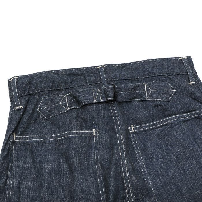 A VONTADE（アボンタージ）Buckle back PW Denim Trousers（バックル