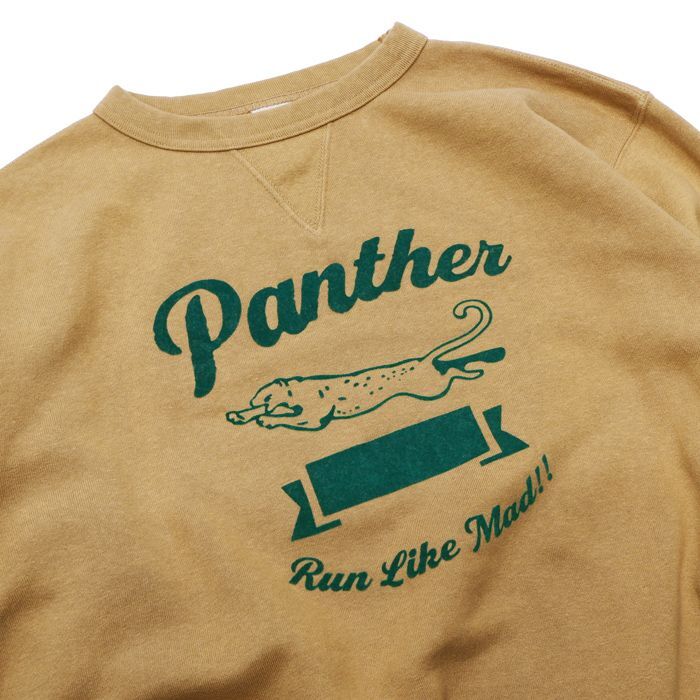 FilMelange(フィルメランジェ)PANTHER(パンサー)/Camel(キャメル 【感謝価格】 FilMelange フィルメランジェ スウェット PANTHER キャメル スウェット