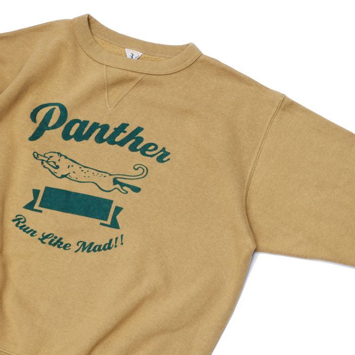 FilMelange(フィルメランジェ)PANTHER(パンサー)/Camel(キャメル 【感謝価格】 FilMelange フィルメランジェ スウェット PANTHER キャメル スウェット