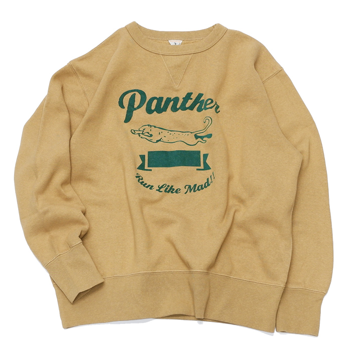 FilMelange(フィルメランジェ)PANTHER(パンサー)/Camel(キャメル 【感謝価格】 FilMelange フィルメランジェ スウェット PANTHER キャメル スウェット