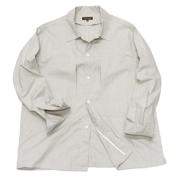 A VONTADE(アボンタージ)PW Shirt Jacket(PWシャツジャケット)Buff