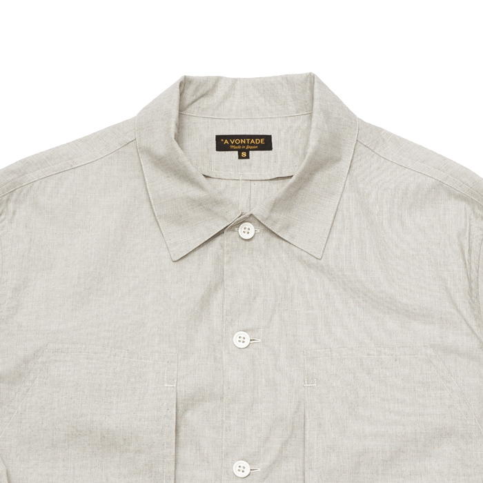 A VONTADE(アボンタージ)PW Shirt Jacket(PWシャツジャケット)Buff