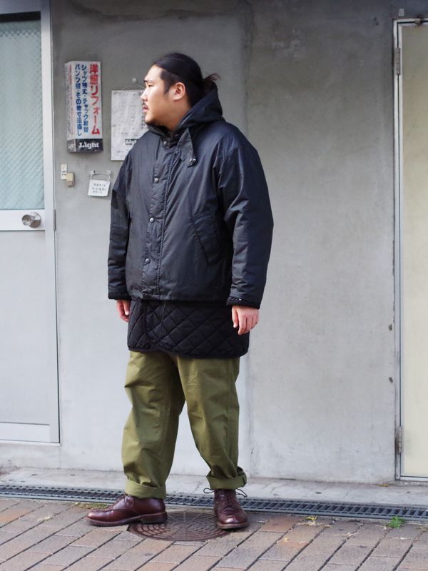 Kaptain Sunshine x Barbour Mil No-collar