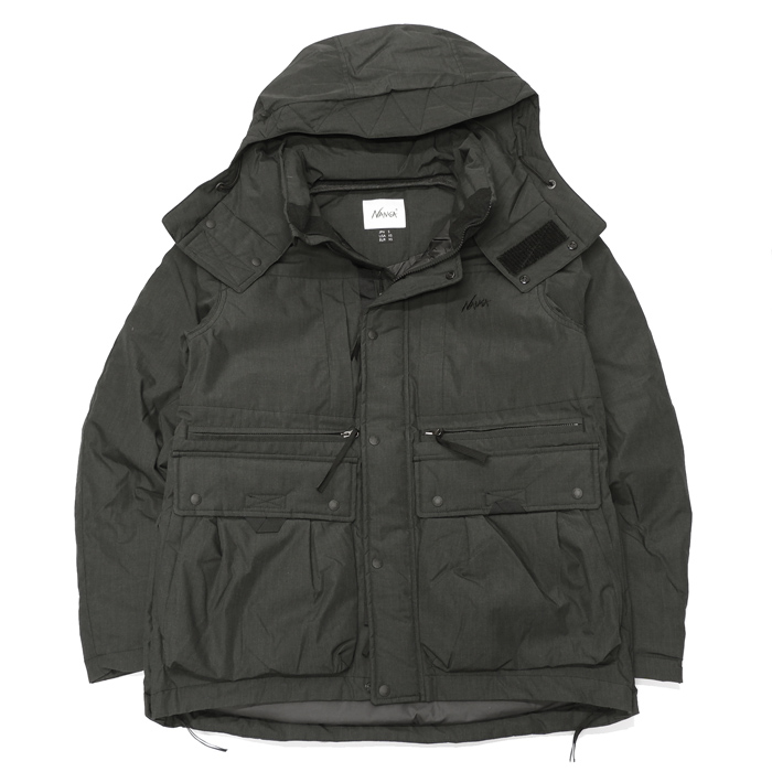 最終値引き 新品 NANGA TAKIBI DOWN JACKETチャコール