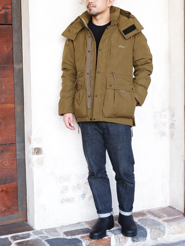 NANGA ナンガ TAKIBI DOWN JACKET ベージュ L