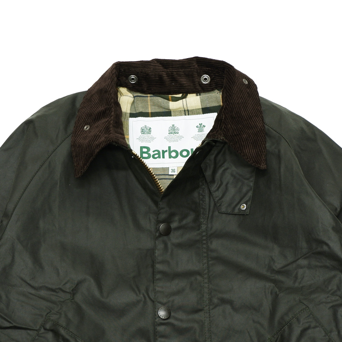 Barbour（バブァー）Transport Wax Jacket（トランスポートワックスジャケット）/Sage（セージ） -  タイガース・ブラザース本店オンラインショップ