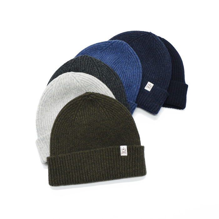 INVERALLAN（インバーアラン）Rib Knit Cap（リブ編みニットキャップ 