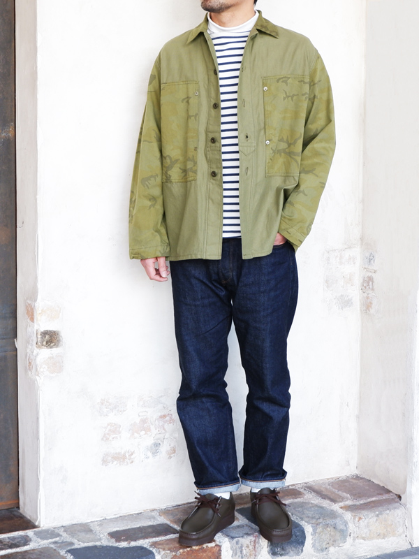 Nigel Cabourn（ナイジェル・ケーボン）UTILITY MIX JACKET