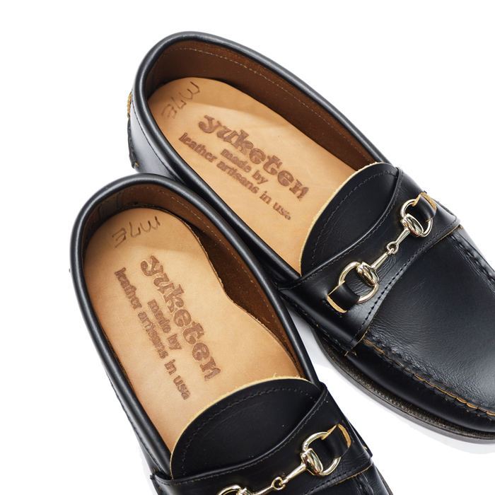 YUKETEN（ユケテン）Bit Loafer（ビットローファー）Camp Sole/Black ...