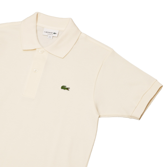 LACOSTE（ラコステ）Classic Fit Pique Polo Shirt（クラシックフィットピケポロシャツ）/Ecru（キナリ）・Mint（ ミントグリーン）※Imported from France タイガース・ブラザース本店オンラインショップ
