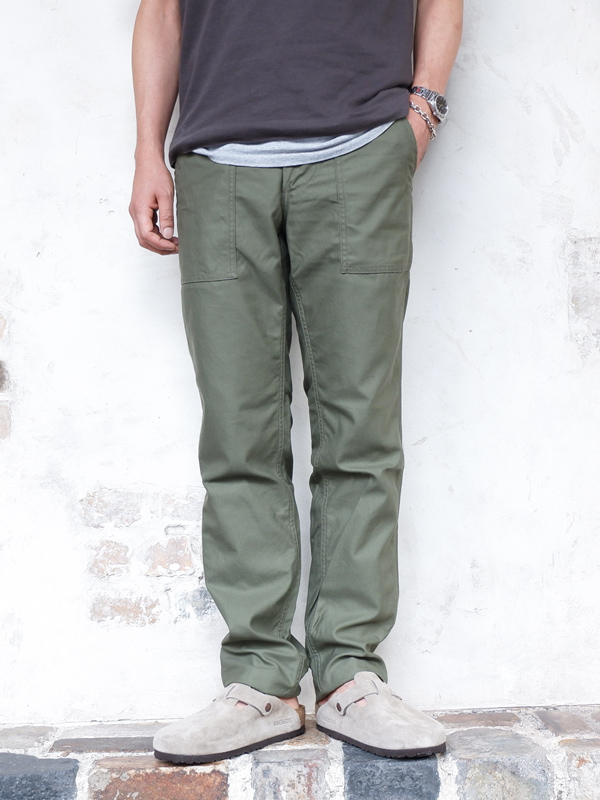 FOB FACTORY BAKER PANTS F0431 OLIVE