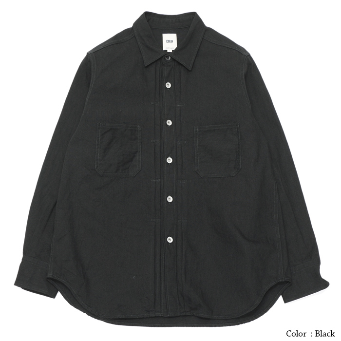 F.O.B FACTORY（エフオービーファクトリー）DENIM COAL MINER SHIRT 