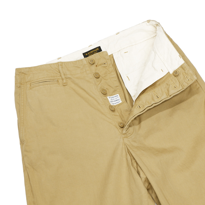 A VONTADE（アボンタージ）Type 45 Chino Trousers-Wide Fit-（タイプ 