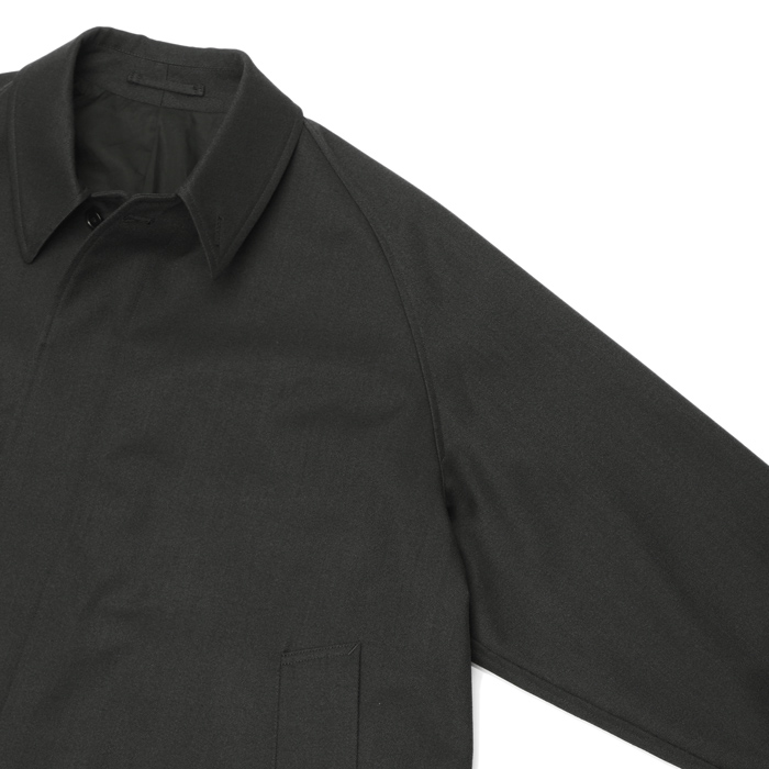 KAPTAIN SUNSHINE（キャプテンサンシャイン）Walker Coat（ウォーカーコート）HIGHCOUNT WOOL CAVALRY  TWILL/Charcoal Mix（チャコールミックス） - タイガース・ブラザース本店オンラインショップ