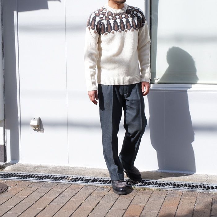 L.L.Bean（エルエルビーン）Classic Ragg Wool Crewneck Sweater