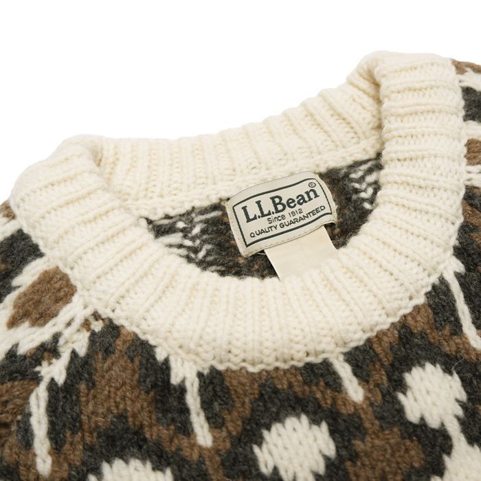 L.L.Bean（エルエルビーン）Classic Ragg Wool Crewneck Sweater