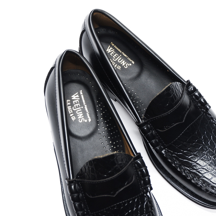 G.H.BASS（ジーエイチバス）LARSON CROC MOC MIX LOAFER（ラーソン ...