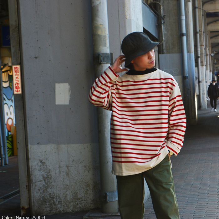 blurhms ROOTSTOCK（ブラームスルーツストック）Border Basque Shirt ...