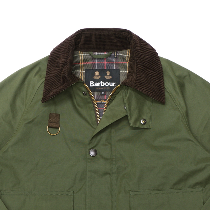 Barbour（バブァー）SPEY（スペイ）PEACH SKIN/Sage（セージ 