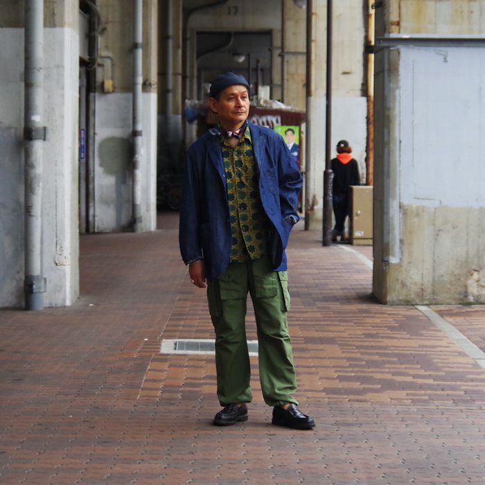 美品23SS　Engineered Garments  ファティーグパンツエンダースキーマ