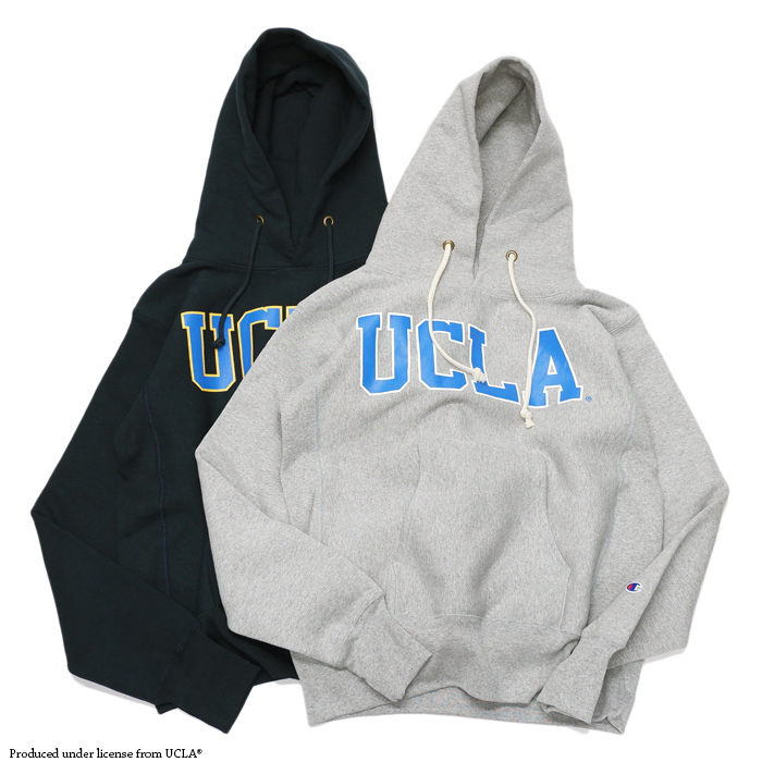 チャンピオン Champion リバースウィーブ UCLA ネイビー パーカー