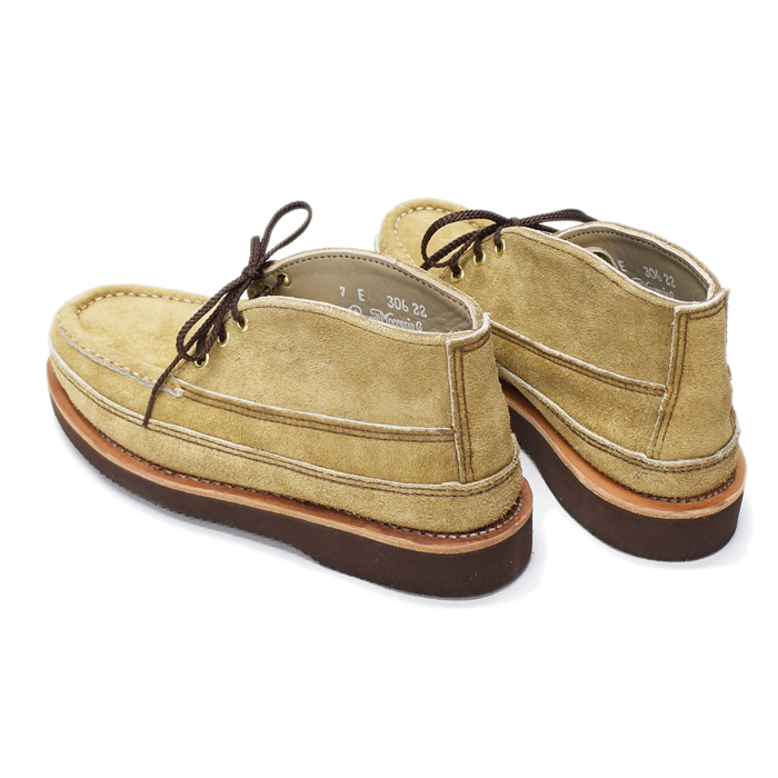 ラッセルモカシン　チャッカchukka　ベージュ