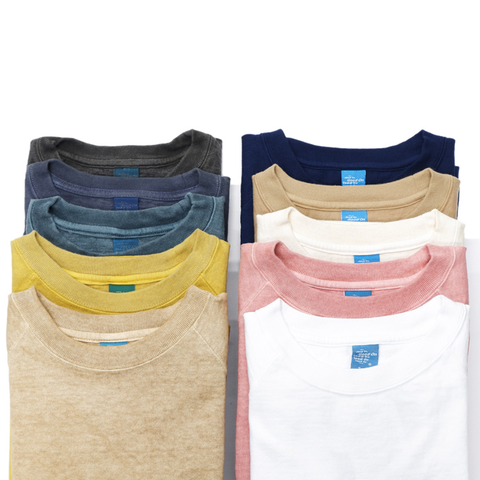 Good On（グッドオン）Long Sleeve Heavy Raglan Pocket Tee（ロング 