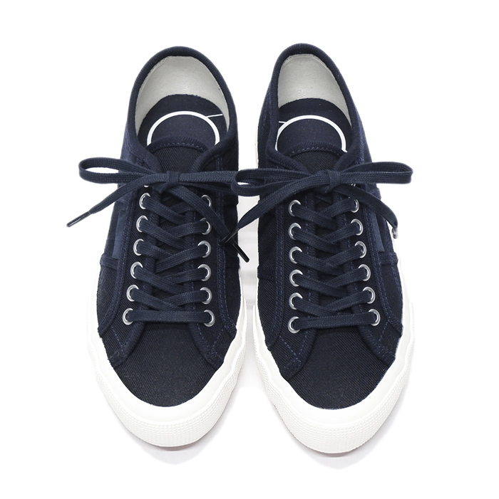 【新品未使用】SUPERGA ARTIFACT ネイビー 43（27.5センチ）