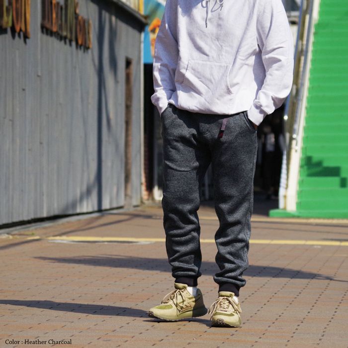 GRAMICCI（グラミチ）BONDING KNIT FLEECE NARROW RIB PANT