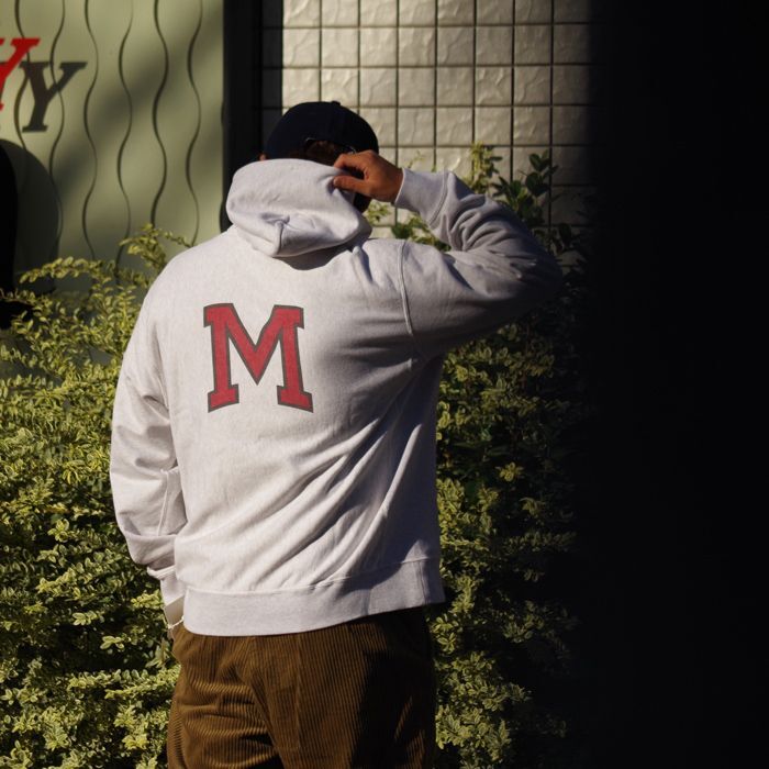OLD vtg line sweat parka navy/red blurhms ROOTSTOCK（ブラームス