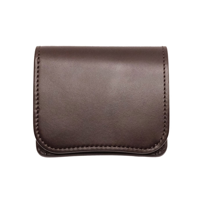 WILD SWANS パーム二つ折り財布 ブラウン