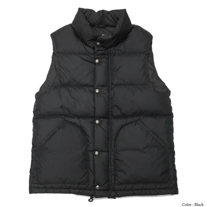 SIERRA DESIGNS（シエラデザイン）ZIP DOWN VEST（ジップダウンベスト 