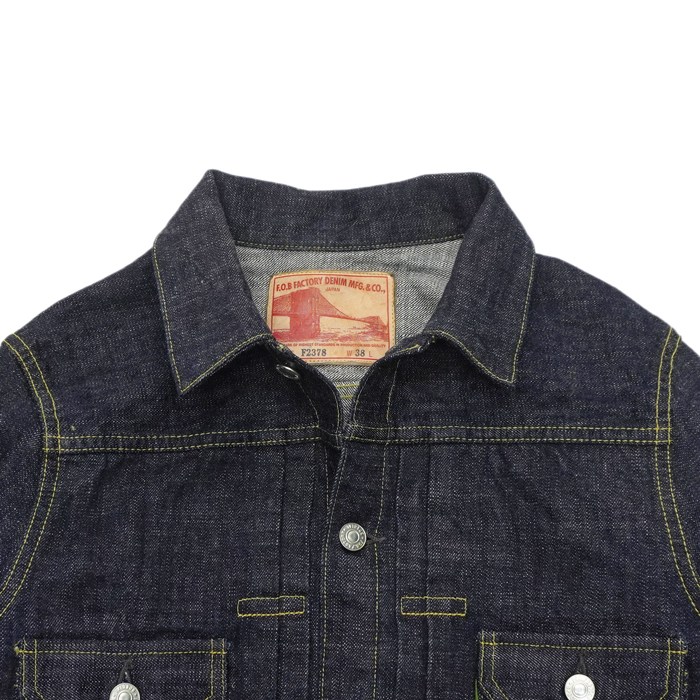 F.O.B FACTORY（エフオービーファクトリー）G-3 DENIM 2nd JK（G