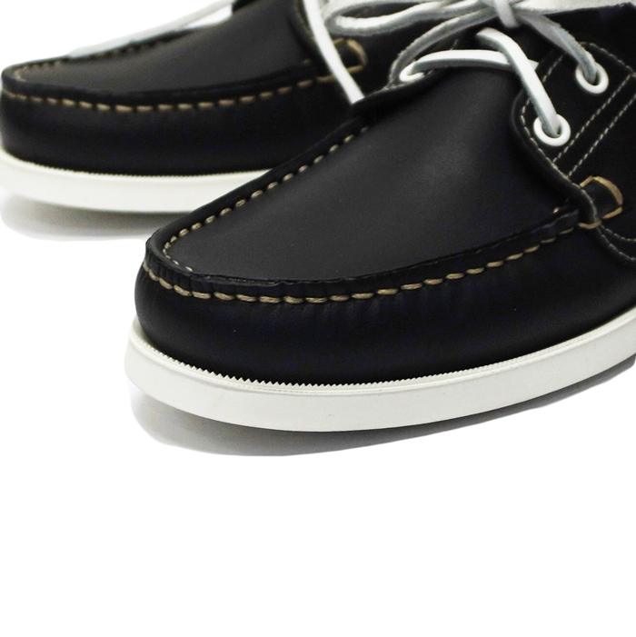 パラブーツParaboot バースBarth/珍しいネイビーのデッキ
