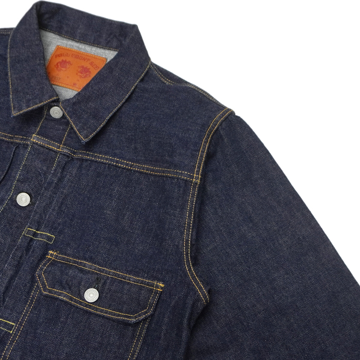 fullcount type 1 デニムジャケット size42 FULLCOUNT」TYPE 1st DENIM JACKET 13.7oz フルカウント タイプ