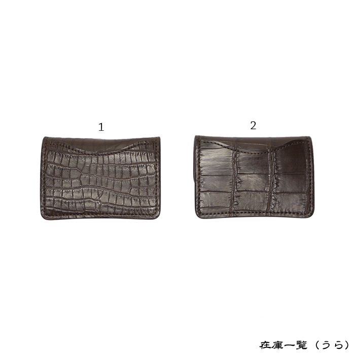 ★激レア・美品★ワイルドスワンズ タング クロコダイル×イングリッシュブライドル WILD SWANS（ワイルドスワンズ）TONGUE（タング）マルチコイン