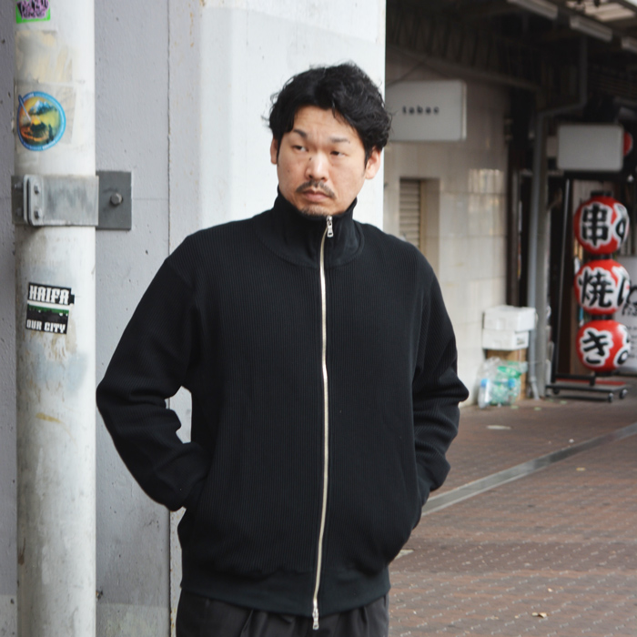 A VONTADE（アボンタージ）Big Waffle Drivers Zip Cardigan