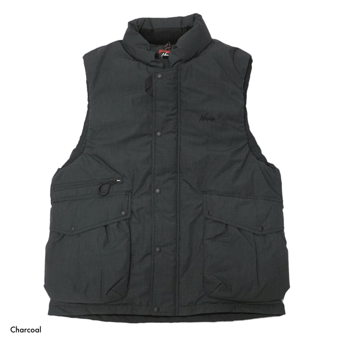NANGA（ナンガ）HINOC DOWN VEST（ヒノックダウンベスト
