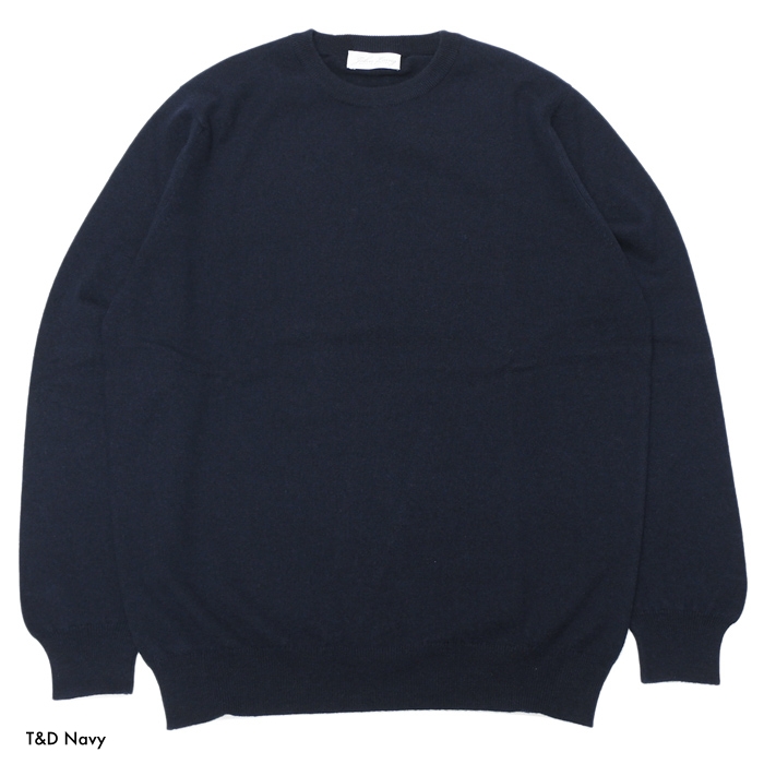 John Laing（ジョンレイン）CASHMERE KNIT WEAR CREW NECK