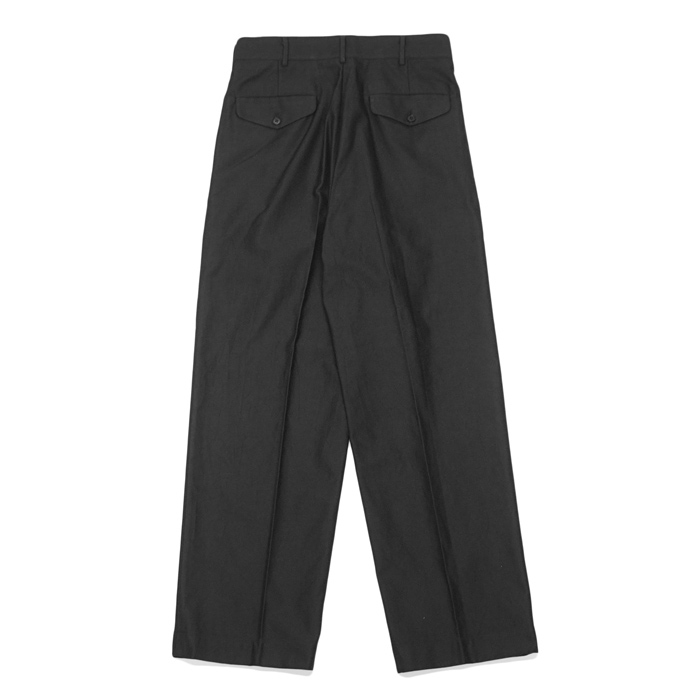 KAPTAN SUNSHINE キャプテンサンシャイン ブラック スラックス KAPTAIN SUNSHINE（キャプテンサンシャイン）Belted Riviera