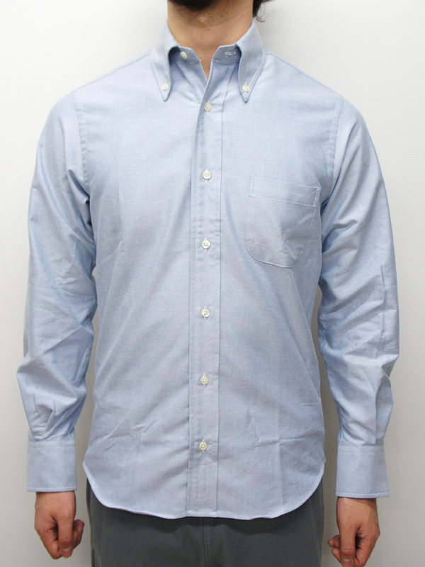 Individualized Shirts インディビジュアライズドシャツ Standard Fit Long Sleeve B D Regatta Oxford Blue ブルー タイガース ブラザース本店オンラインショップ