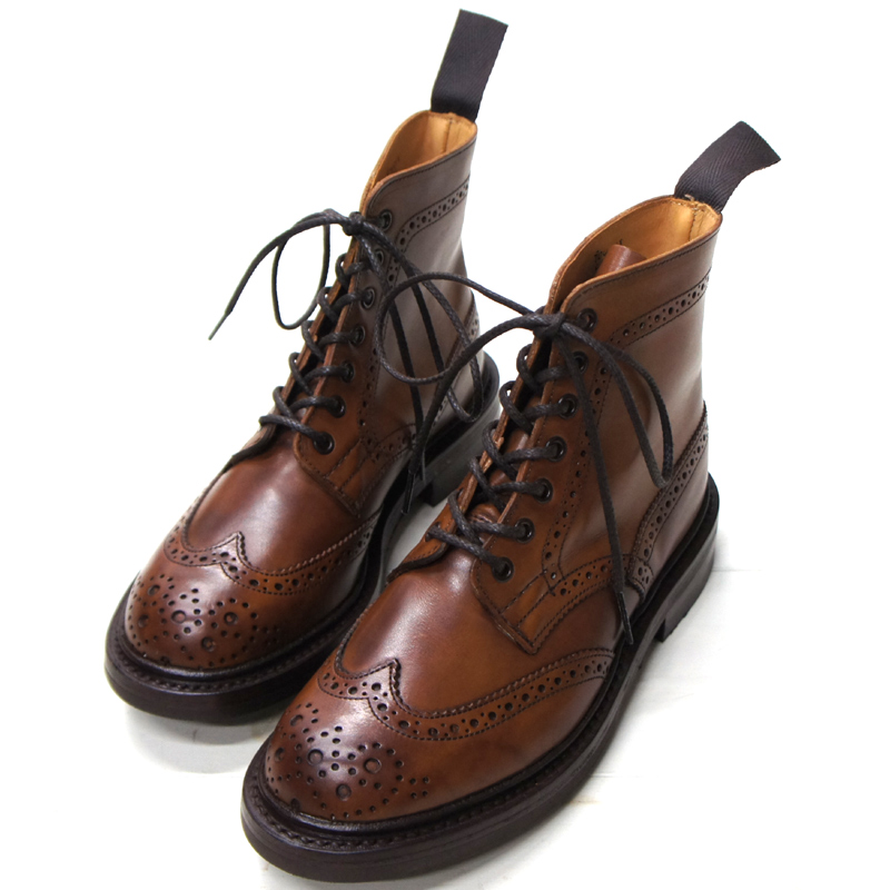 Tricker's（トリッカーズ）カントリー ブローグブーツ（ダイナイト ...