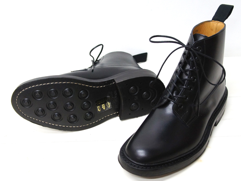 トリッカーズ Tricker's UK8.5 グレー